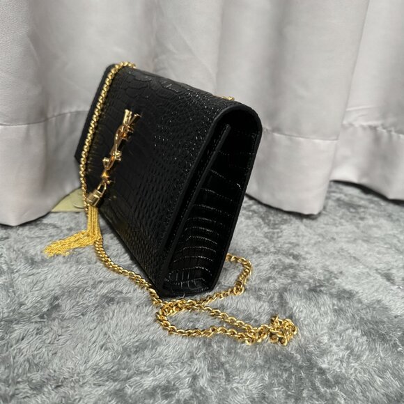 Yves Saint Laurent Black shoulder bag - Picture 3 of 6